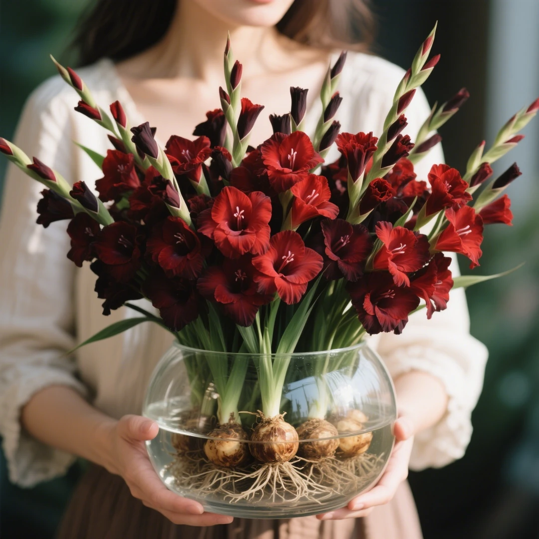 春秋唐菖蒲种球庭院阳台花卉盆栽地栽剑兰切花十三太保浓香型球根