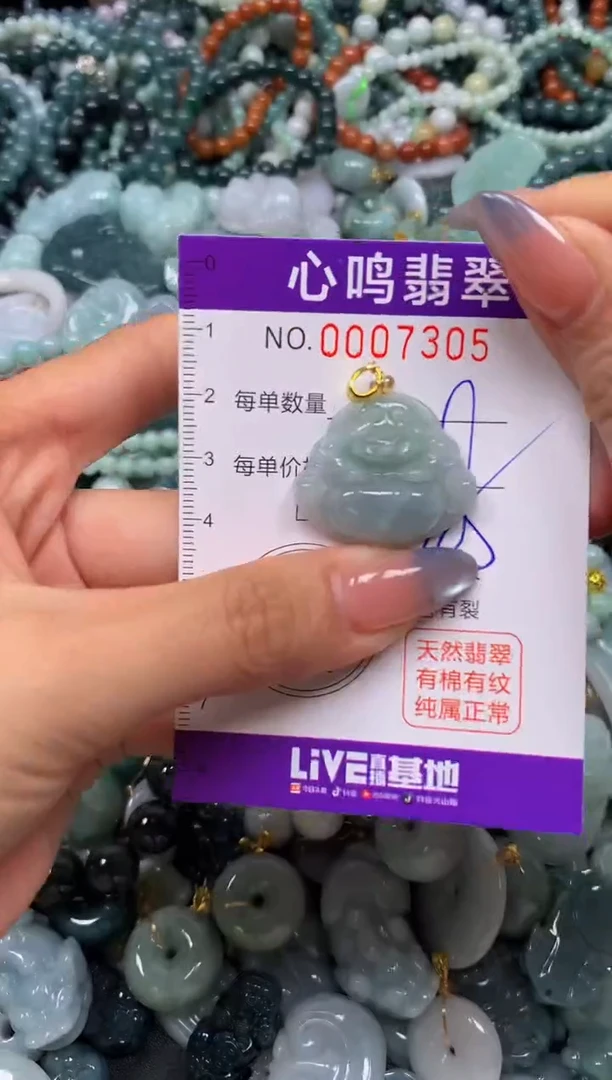 颈饰未镶嵌翡翠闪购007305
