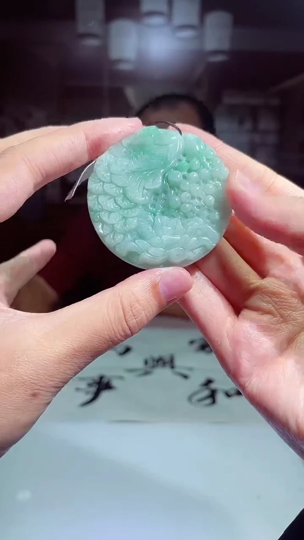 颈饰未镶嵌翡翠静X-@@LYCM92449多样性发一