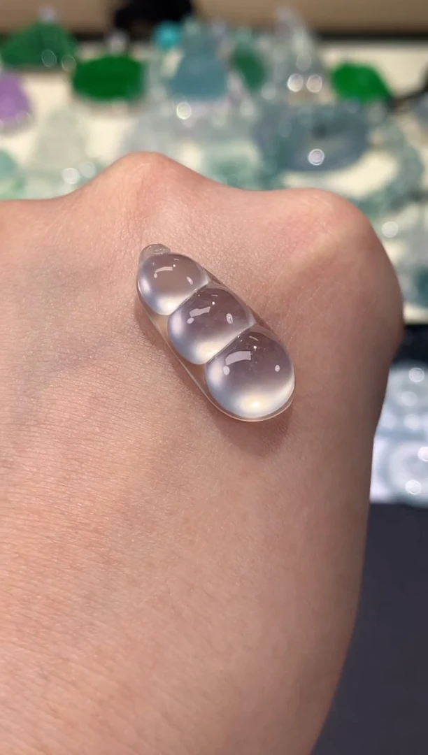 翡翠未镶嵌吊坠(不含链)A641|8800