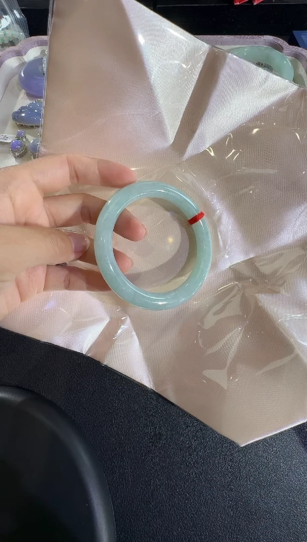 未镶嵌手镯翡翠54圆条