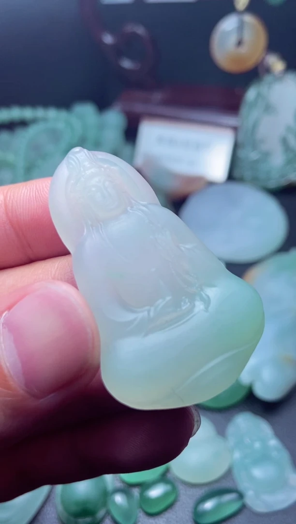 未镶嵌定制翡翠牛**饭a货翡翠