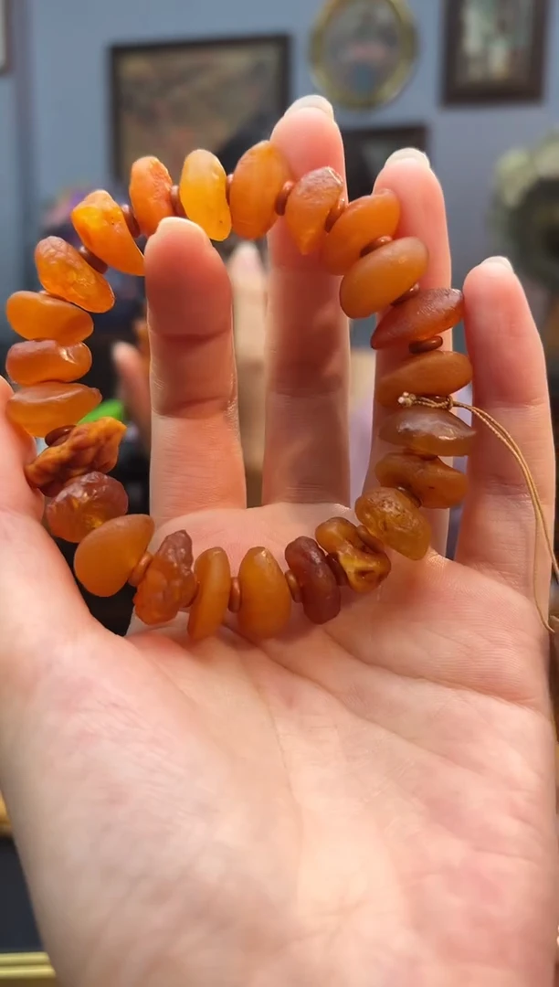 手串琥珀未镶嵌手串