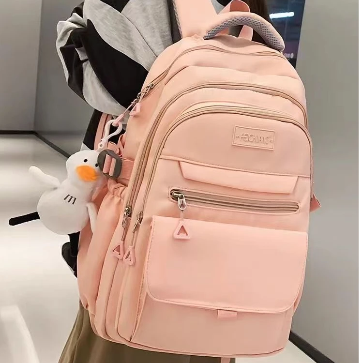 高颜值ins大容量时尚出行旅游上班初中生高中大学通用双肩包背包