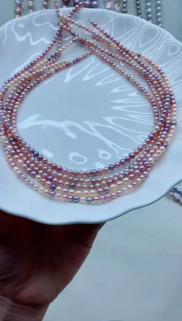 淡水珍珠未镶嵌颈饰淡水珍珠项链多样性发其一