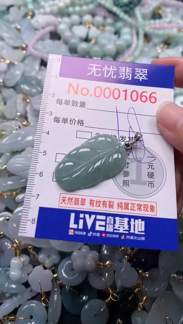 吊坠(不含链)未镶嵌翡翠1066