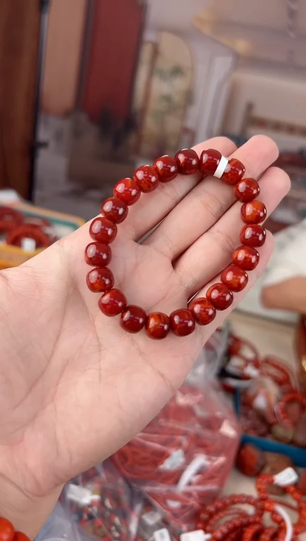 未镶嵌单圈南红玛瑙@t07281@10MM