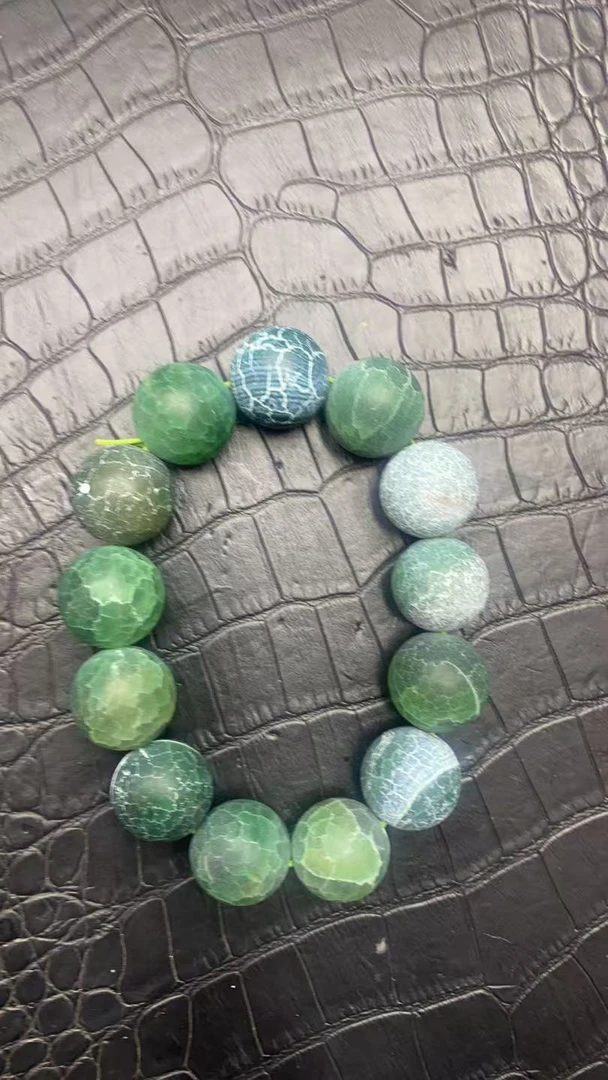 手链 A528深绿手串男女同款时尚百搭