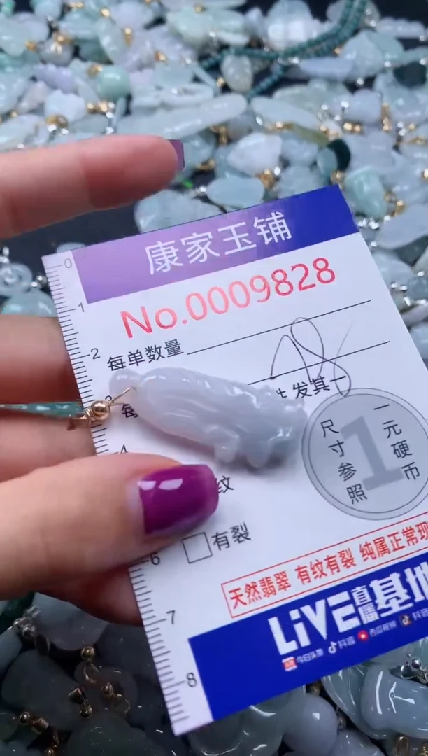 颈饰未镶嵌翡翠9828