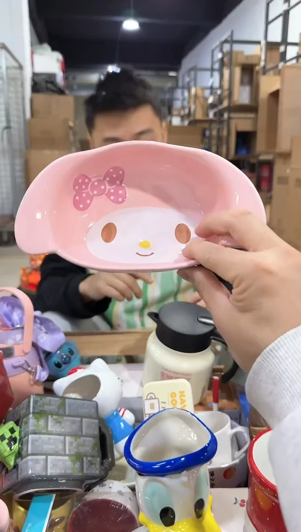 瓷片小号原盒美乐蒂深碗