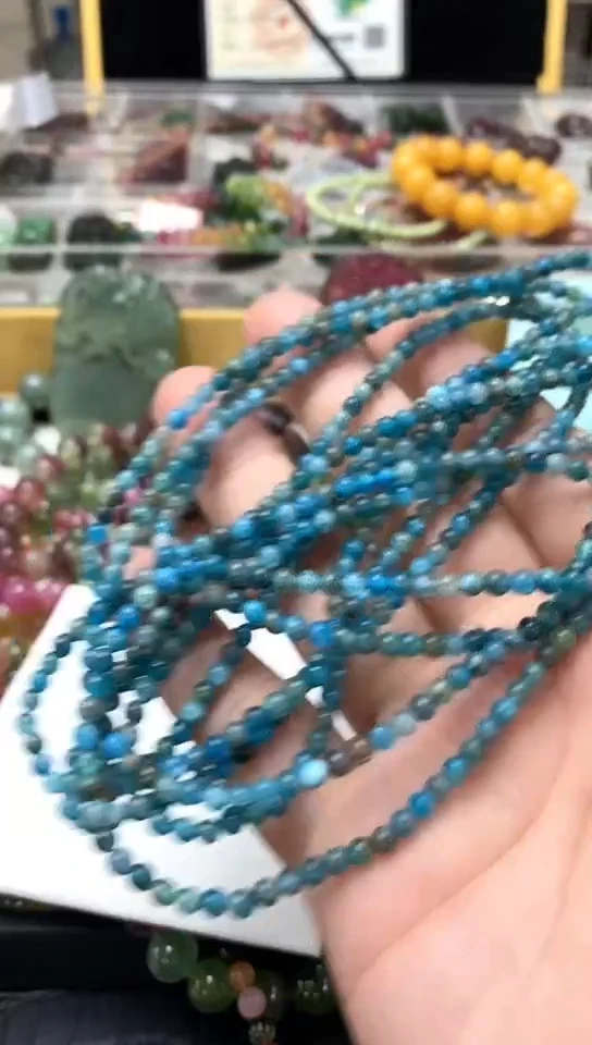 未镶嵌手链绿柱石手链59
