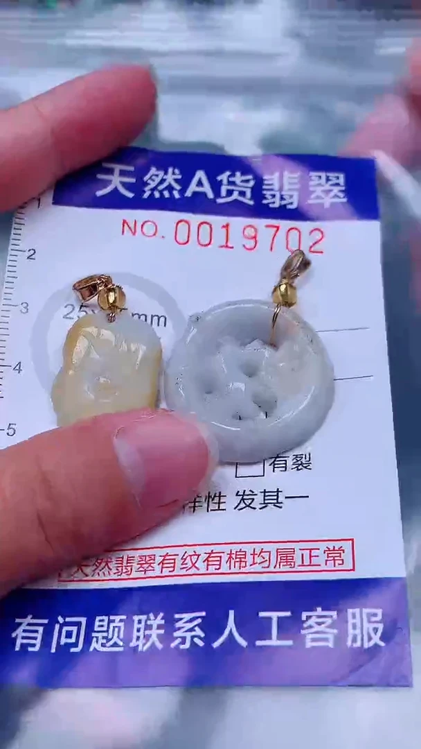 吊坠(不含链)未镶嵌翡翠1