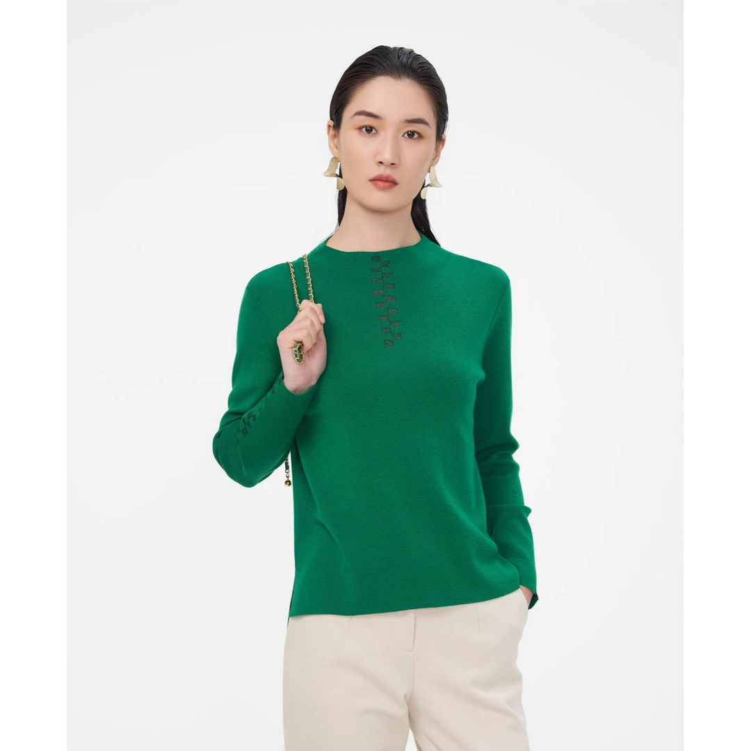 【小水专属】FINITY 专柜正品气质休闲针织衫时尚百搭 F20VD9002S