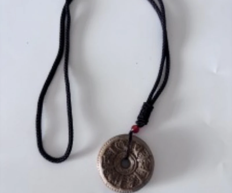 金丝楠六字真言吊坠无礼盒MK369