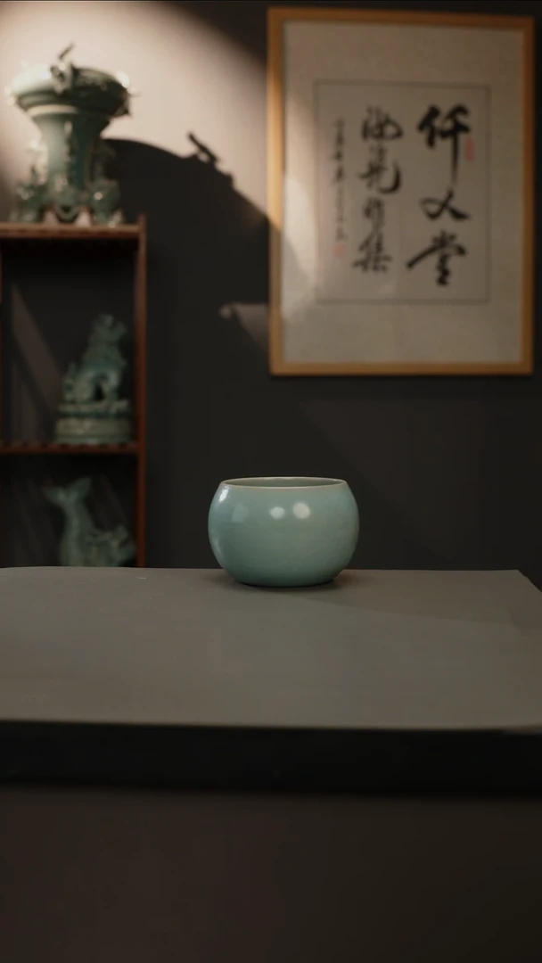 【闪购商品】杯仿古釉原矿  禅定