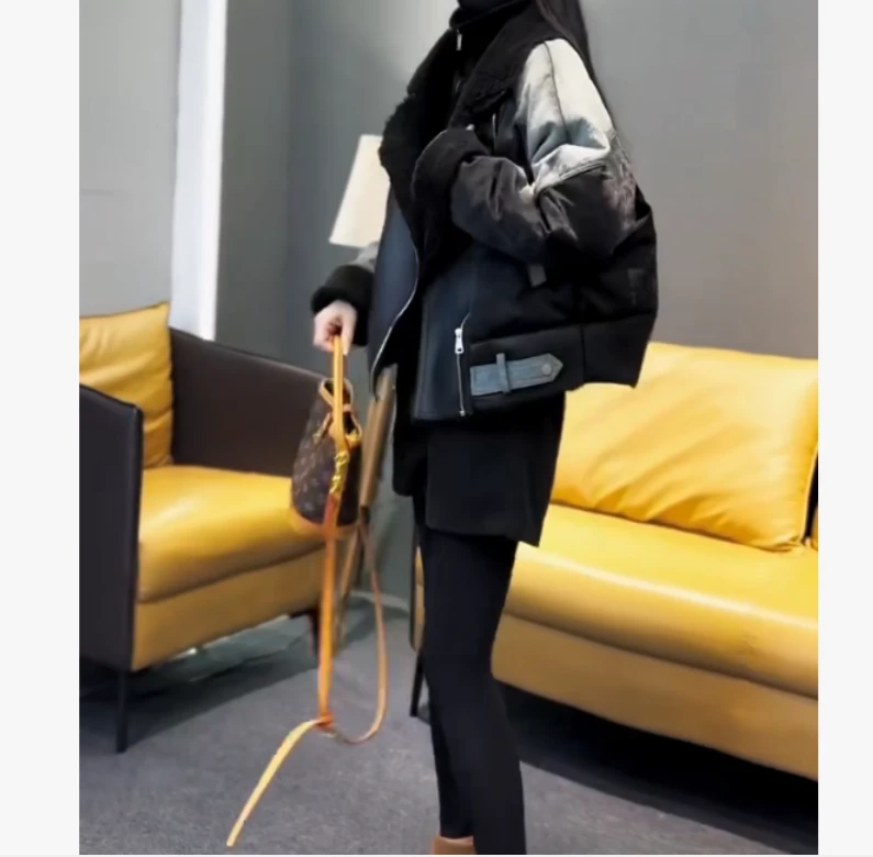 2025冬季时尚潮流百搭精品女装珍UIS233