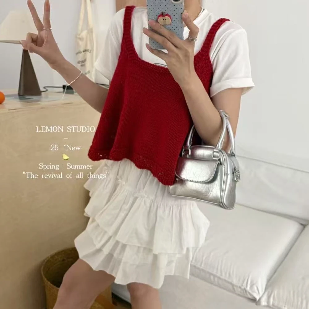 979-韩版针织马甲