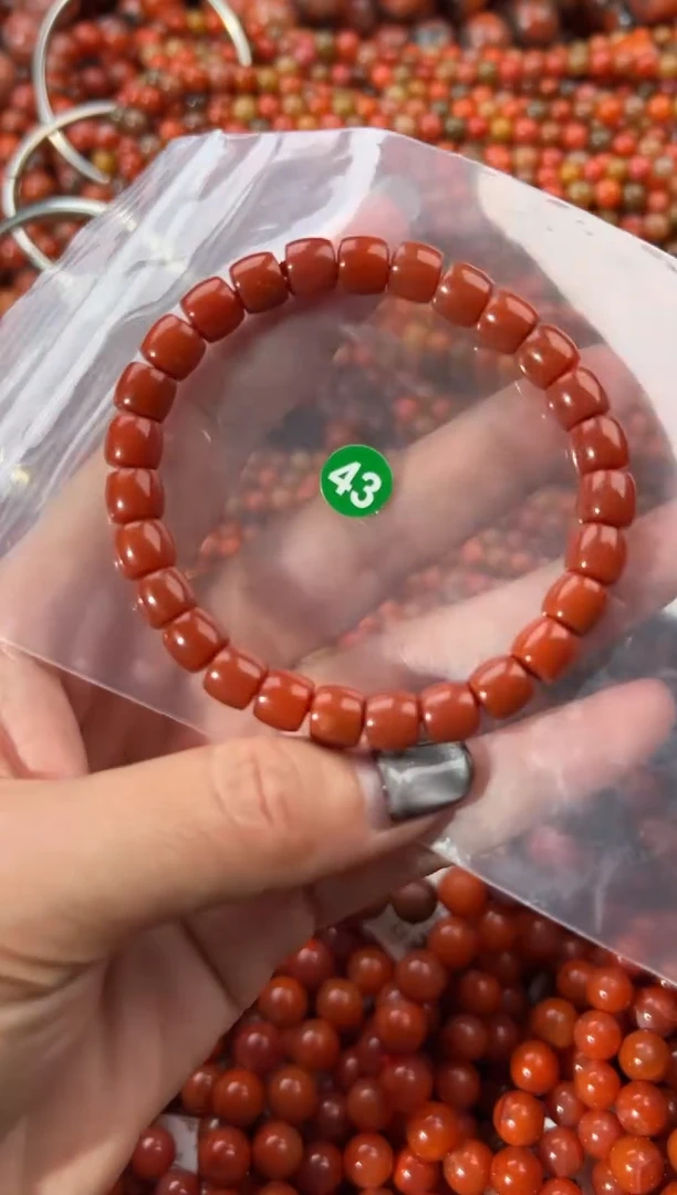 未镶嵌手串南红玛瑙7+