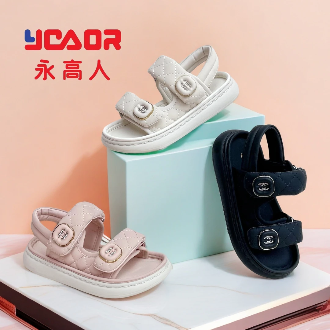 YGAOR/永高人【26-37码】夏季凉鞋女童时尚休闲软底防滑韩版
