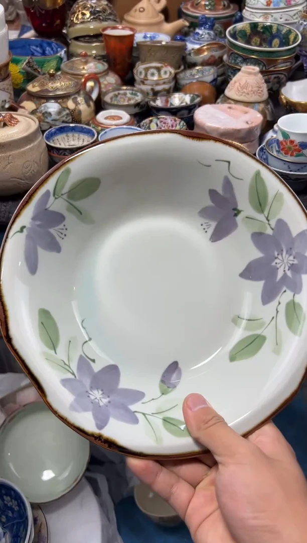 瓷片鲁*夫夏目海外回流瓷器中古品。