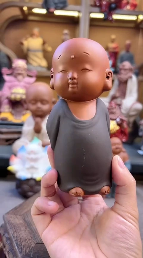 紫砂茶宠器闵茶宠摆件