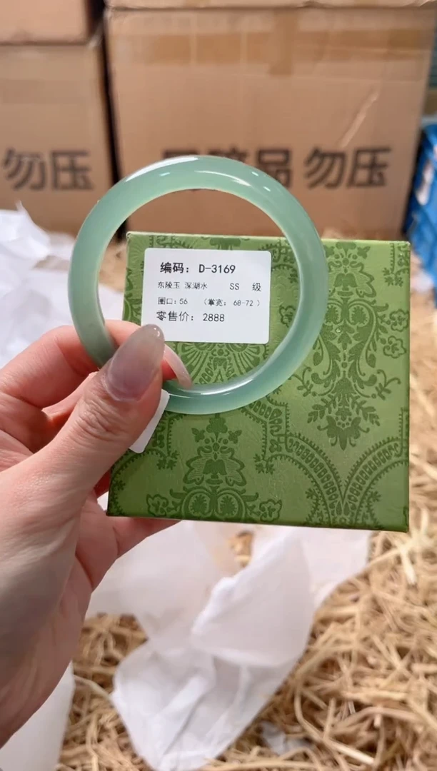 未镶嵌手镯石英质玉D-3169