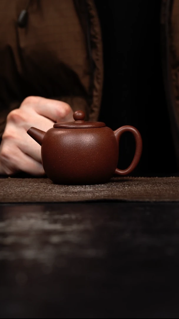 茶壶紫砂原矿手工壶135CC
