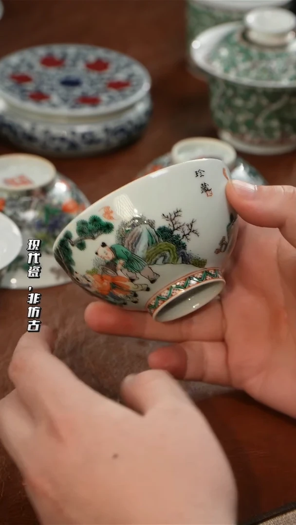 瓷片千年瓷都景德镇