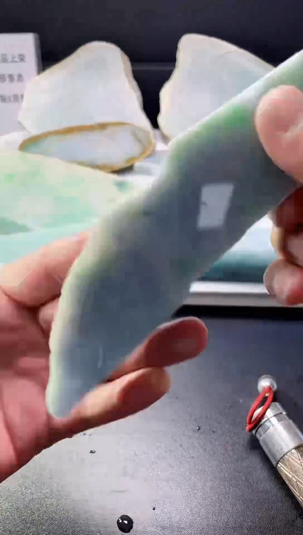 颈饰未镶嵌翡翠天然缅甸A货翡翠