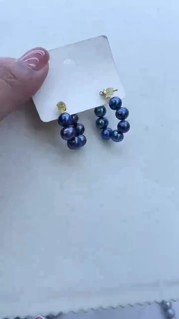 【闪购商品】淡水珍珠耳饰未镶嵌721