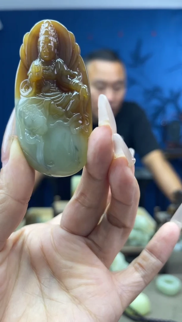 和田玉未镶嵌颈饰大*1