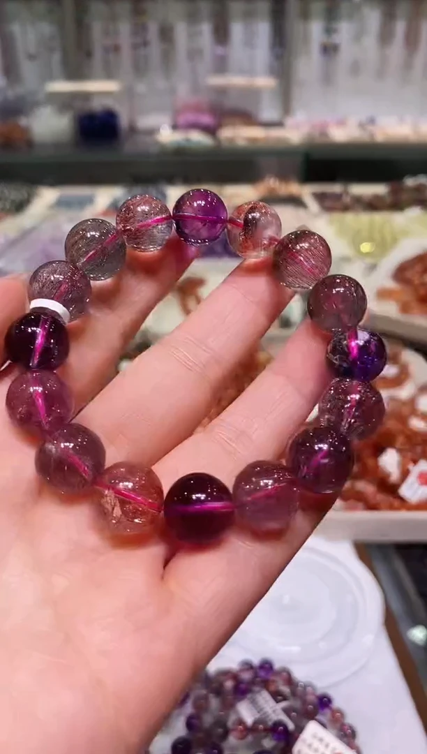 未镶嵌手链水晶多样性发其一超七12.5+