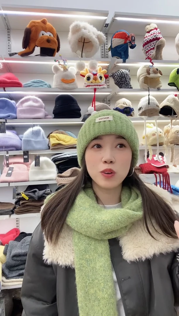 涤纶（聚酯纤维）绿色红标渔夫帽