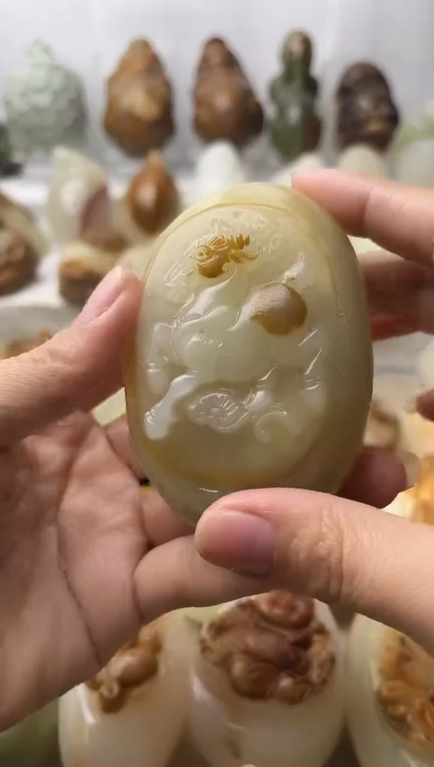 石材古青石棉纹正常不退换羊