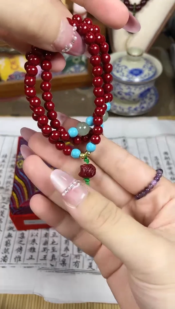 非洲檀香手串/手链菩提木质玉石手串/多发性其一/不带盒子
