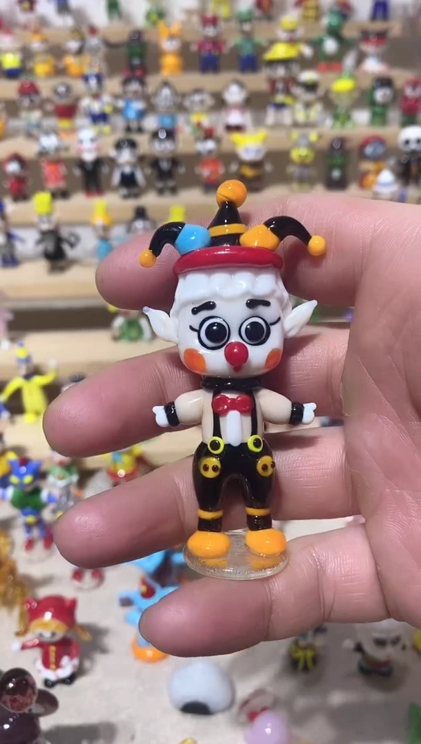 琉璃手工艺品小丑