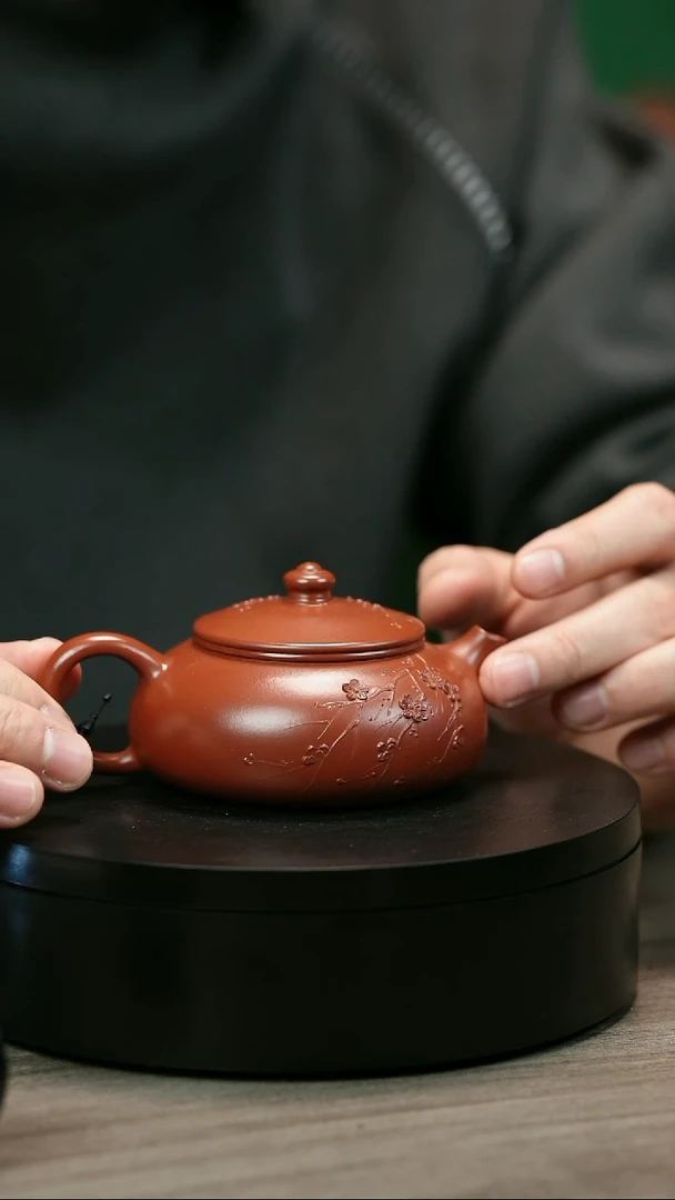 茶壶紫砂宸**妹H1506陈春芬梅花寒江