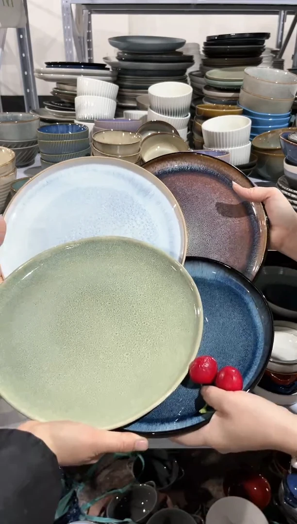 【闪购商品】瓷片外贸尾货瑕疵满20包邮X4 大盘组合