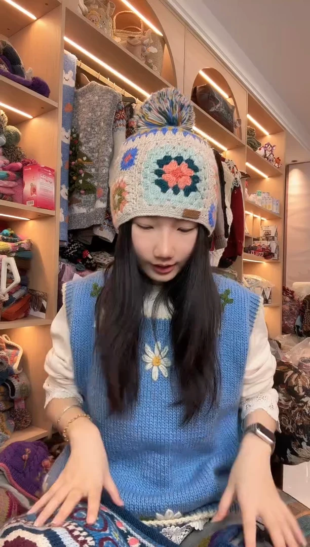 羊毛美利奴华夫格单球