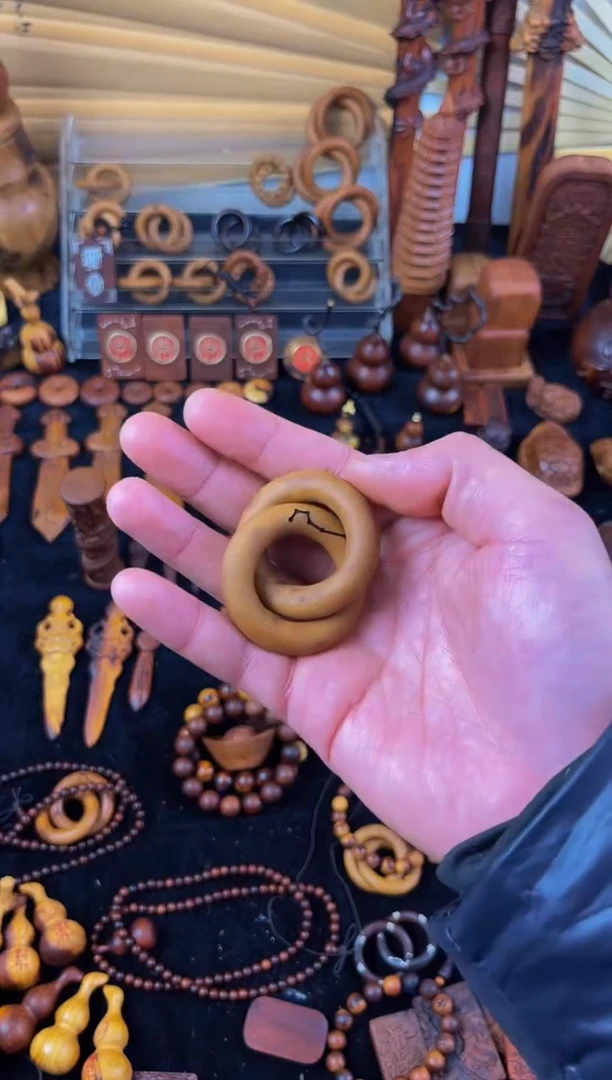 【闪购商品】枣木枣木小乾坤圈吊坠包邮到家