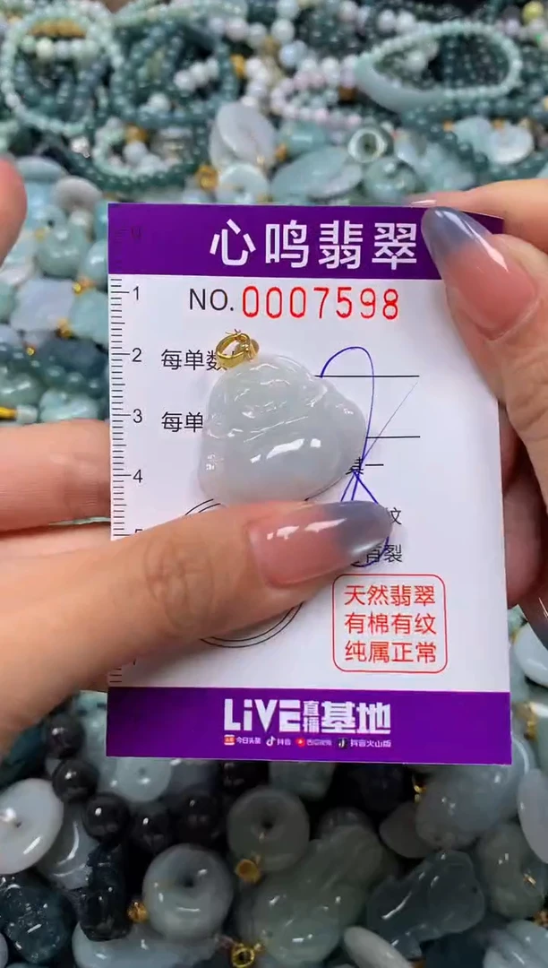颈饰未镶嵌翡翠闪购007598