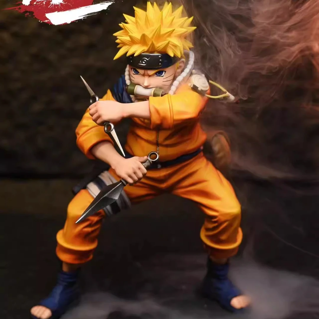 《肥陈GK》私人定制 真一 火影 童年 漩涡鸣人 GK雕像