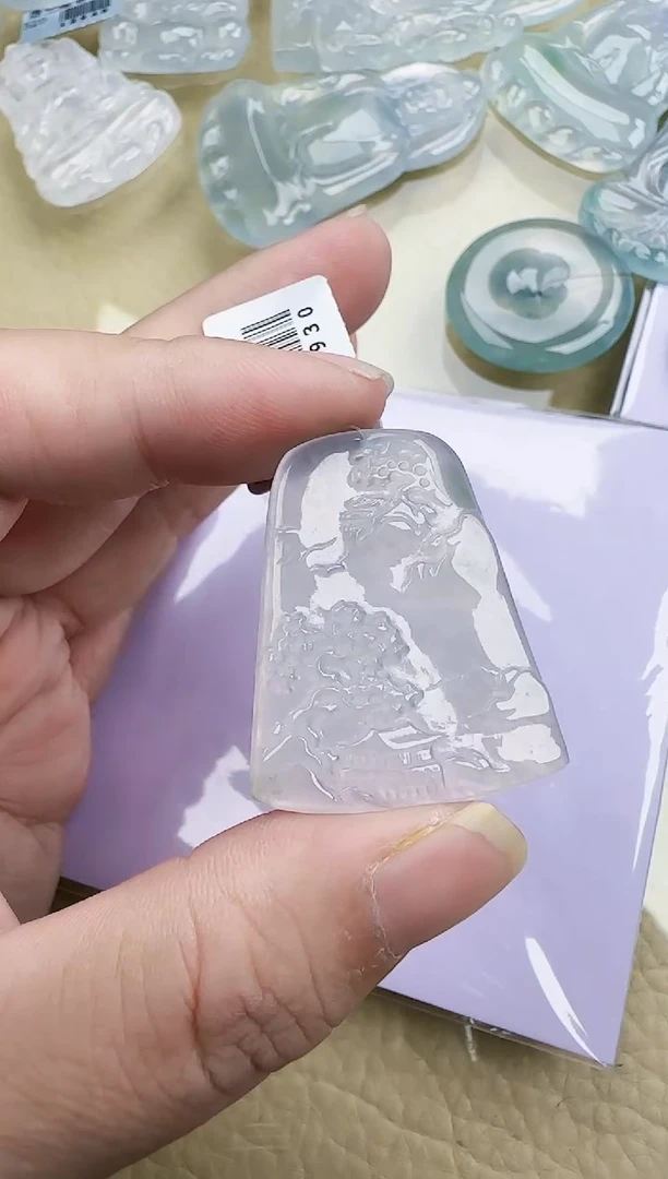 颈饰未镶嵌翡翠缅甸翡翠a货