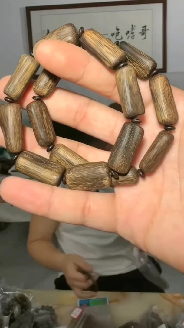 沉香手串57号单圈20g多样性发一