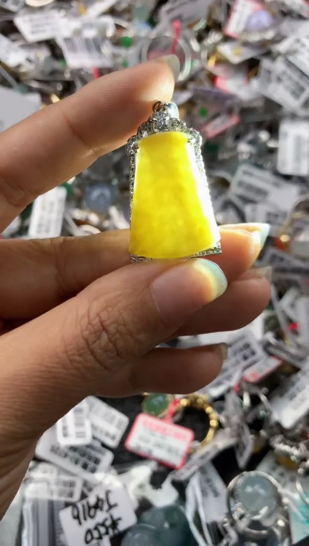 银S925镶嵌戒指翡翠101010----6