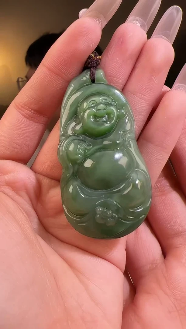 【闪购商品】和田玉颈饰未镶嵌佛牌 无4