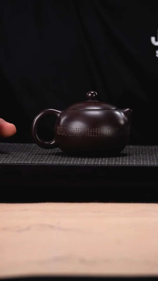 茶壶紫砂紫砂一厂紫罗兰心经西施