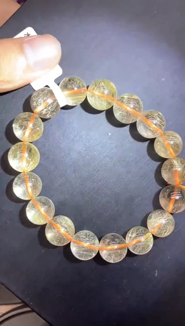 未镶嵌手串水晶A19维纳斯金发12mm