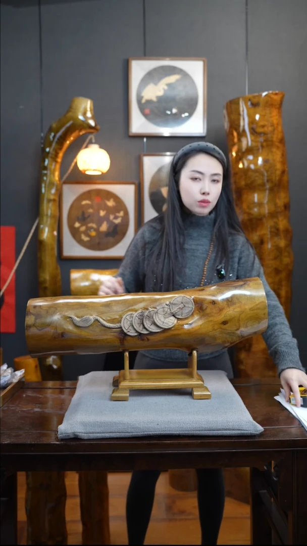 【闪购商品】金丝楠金丝楠木摆件