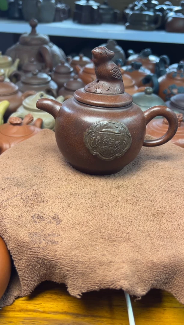 茶壶紫砂宜兴紫砂壶容量300